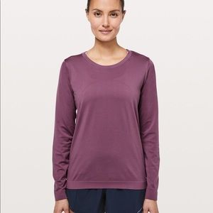 Lululemon swiftly breeze long sleeve shirt size 8